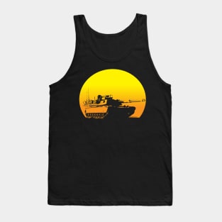 M1 Abrahms Sunset Tank Top